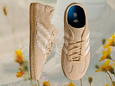 Adidas gazelle x clot