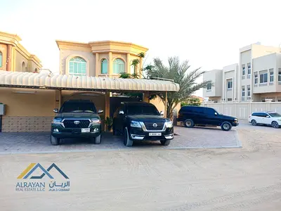 Villa In Al Muwaihat 1 * For Sale * Corner Of Two Streets * Area 5000 Feet * Including Electricity,