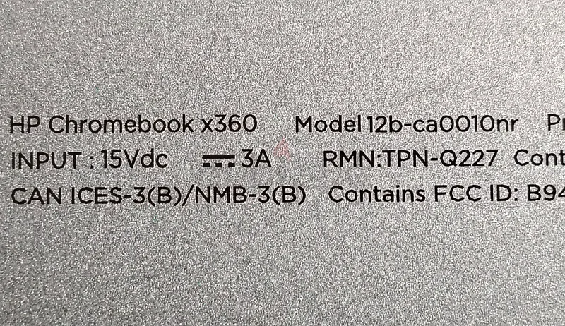 شاشة لمس HP قابلة للطي  
معالج Intel® Celeron®، رسومات UHD 600  
ذاكرة عشوائية 4 جيجابايت؛ ذاكرة صلبة 32 جيجابايت، كروم بوك63167117878914114
