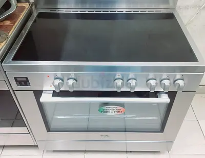 Whirlpool 5 Burner electric freestanding cooker: 90cm - ACM 9414 V/IX FREE DELIVERY +WARRANTY