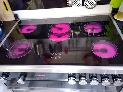 La Germania 5 Ceramic Hobs Cooker TUS9CER61LBX FREE DELIVERY +WARRANTY