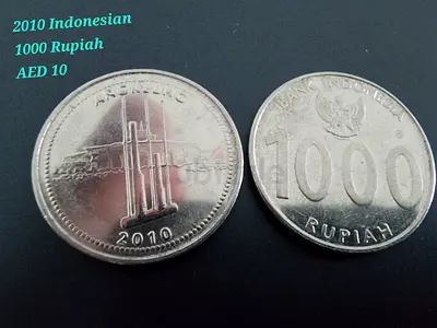 2010 Indonesian 1000 Rupiah Coin