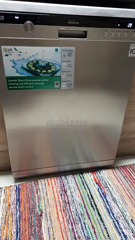LG dishwasher 3 Racks silver color Free delivery +WARRANTY