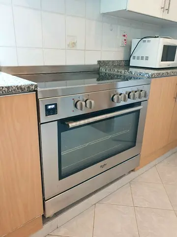 Whirlpool 90 X 60 cm, 5 Burners Ceramic cooker, Grey - ACM9414V/IX FREE DELIVERY +WARRANTY
