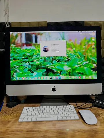 I Mac 21.5in Apple desktop SSD 512 16GB upgrade the system