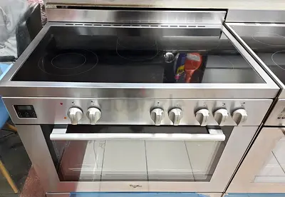 Whirlpool 5 Burner Electric Cooker ACM 9414 V/IX Silver FREE DELIVERY +WARRENTY