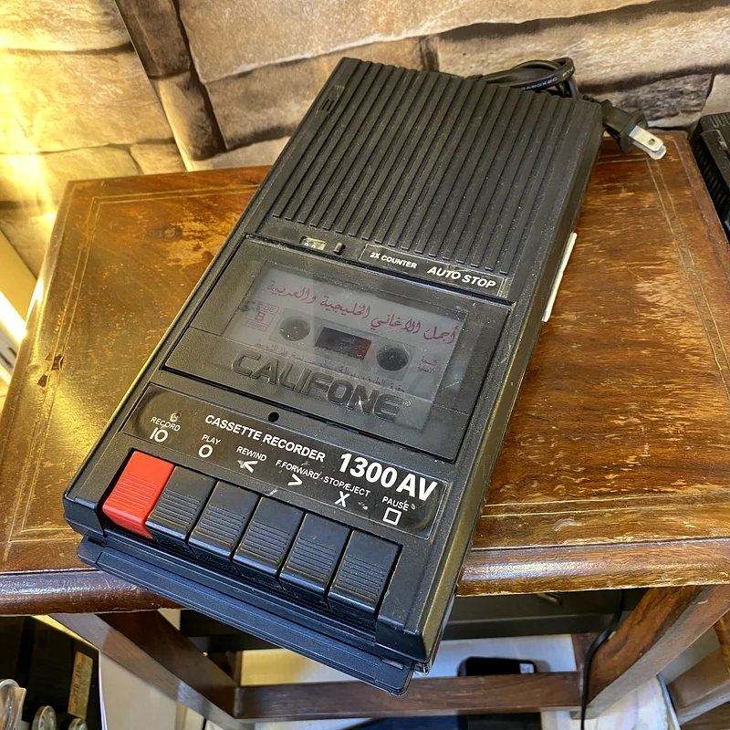 Old tape recorder cassette player63260736780673113