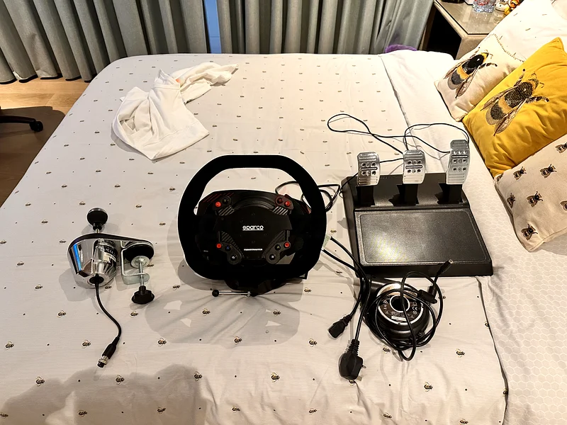 Thrust master racing set up632296844153631121