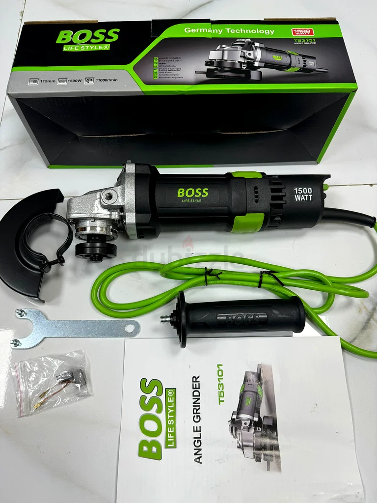 Boss 1500watt angle grinder63222346403202110