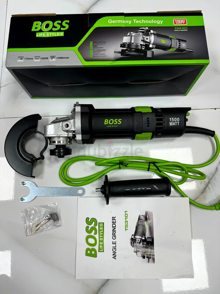 Boss 1500watt angle grinder63222346403202111