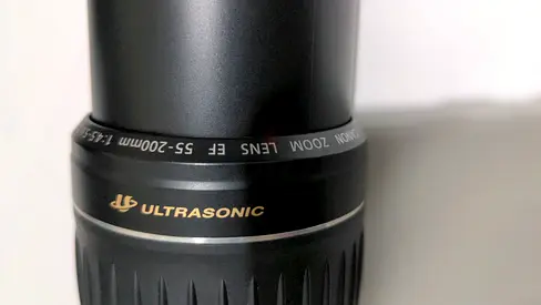 Canon 55-200mm USM lens