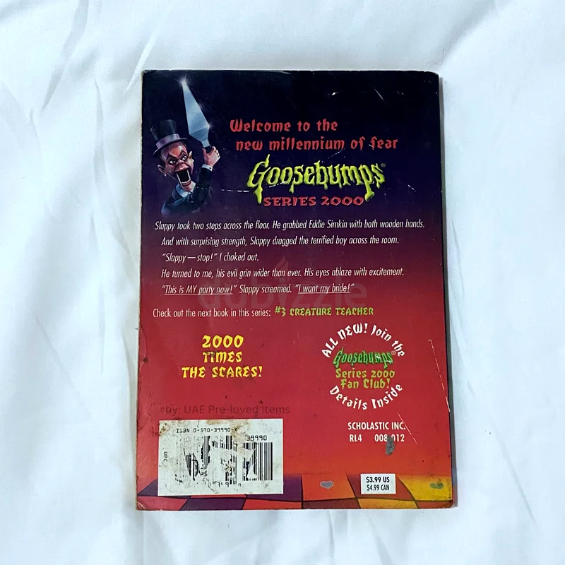Goosebumps 2000 Series - Bride of the Living Dummy Childrens Book63224835596547111