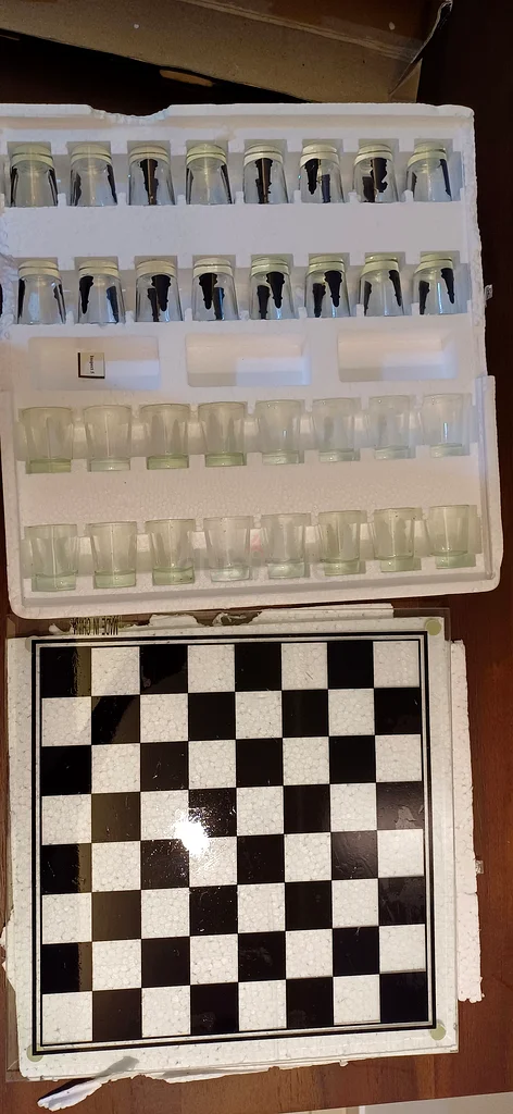Shot chess drinking game ...play edition632442062721301120