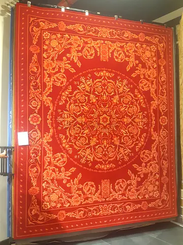 Hand tufted rugs in classic design