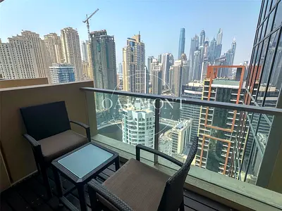 Vacant Studio | Furnished | Marina View