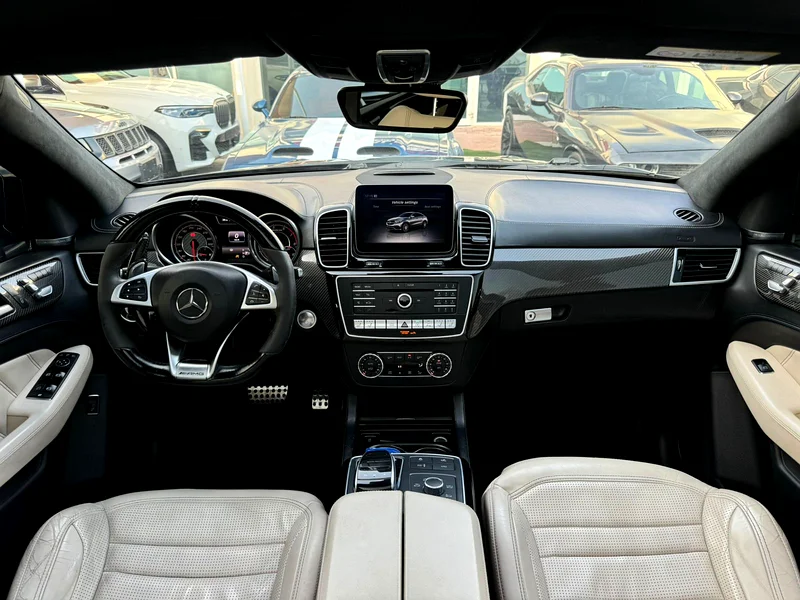 MERCEDES BENZ GLE 63S 2017 GCC FULL OPTION ORIGINAL PAINT PERFECT CONDITION63163856678913113