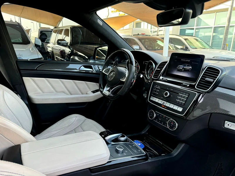 MERCEDES BENZ GLE 63S 2017 GCC FULL OPTION ORIGINAL PAINT PERFECT CONDITION63163856678913112
