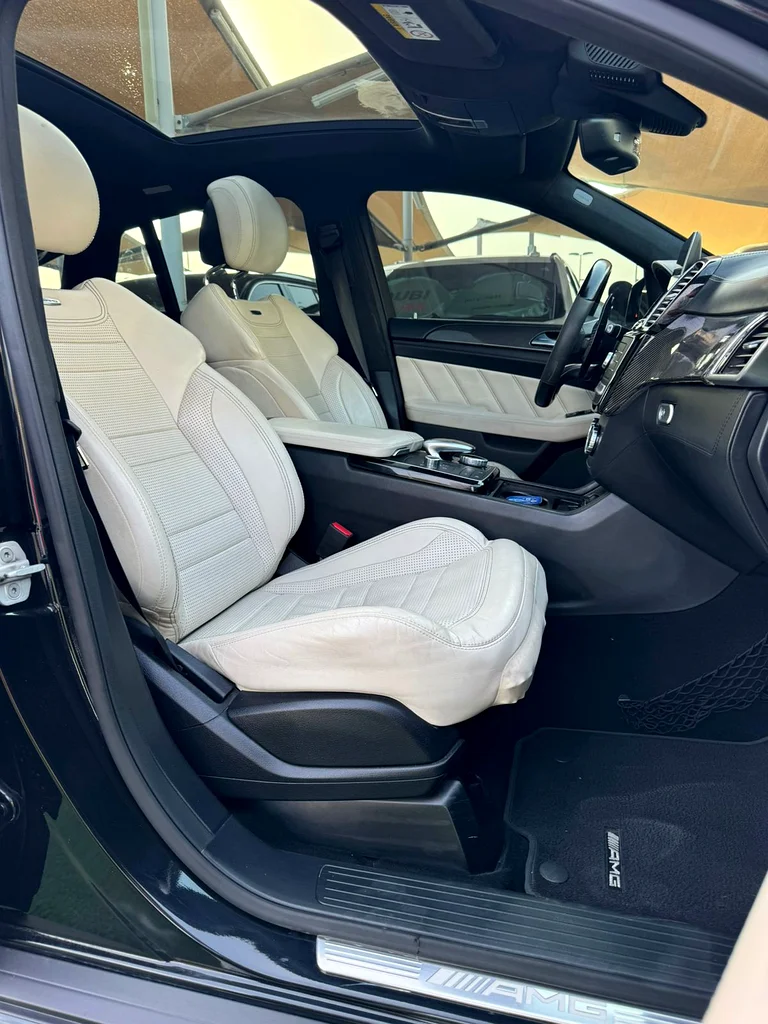 MERCEDES BENZ GLE 63S 2017 GCC FULL OPTION ORIGINAL PAINT PERFECT CONDITION63163856678913111