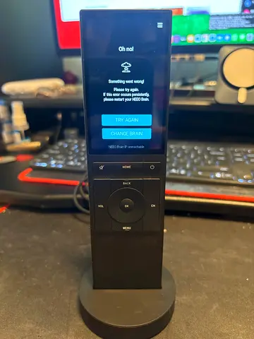 NEEO remote. (read ad)