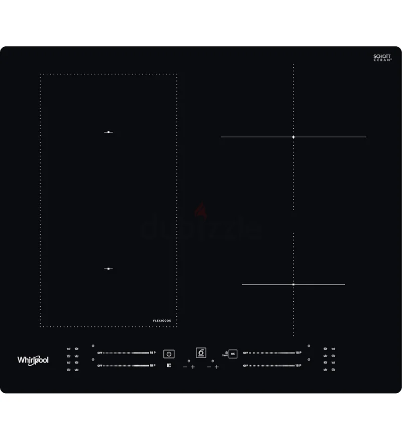 Whirlpool WLS7960NE Built-in FlexiCook Induction Hob63197148394115114