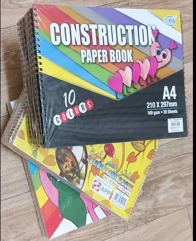 Art booklets, sticker papers