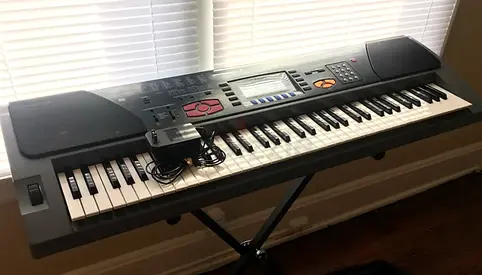 CASIO Keyboard piano big size keys MIDI inc. Thomsun stand organ music