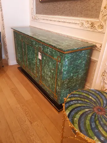 Buffet  in green color