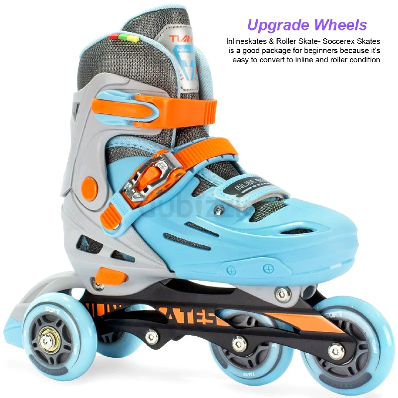 Inline Skates Shoes for Kids and Youth Complete Set with Helmet and Protection and extra tools63245712867970111