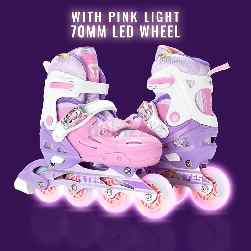 Roller Skates Shoes for Kids and Youth Complete Set With Helmet and Protection Gear and Tools63245712835843111