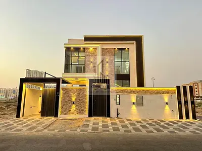 For Sale, A Two-storey Villa Of European Design With A Swimming Pool And A Waterfall In The Emirate
