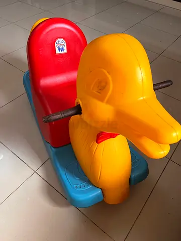 Pilsan brand rocking duck toy