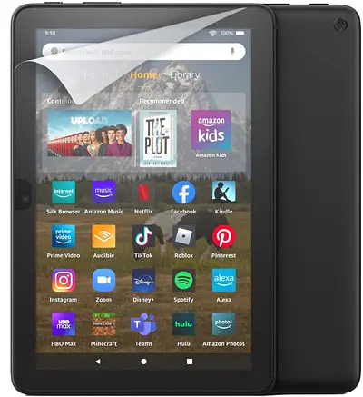Nupro Anti-Glare Screen Protector for Amazon Fire HD (2 Pack)
