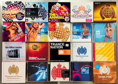 20 Ministry of Sound Music CD’s