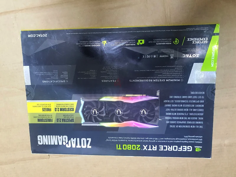Graphic card RTX 11GB
