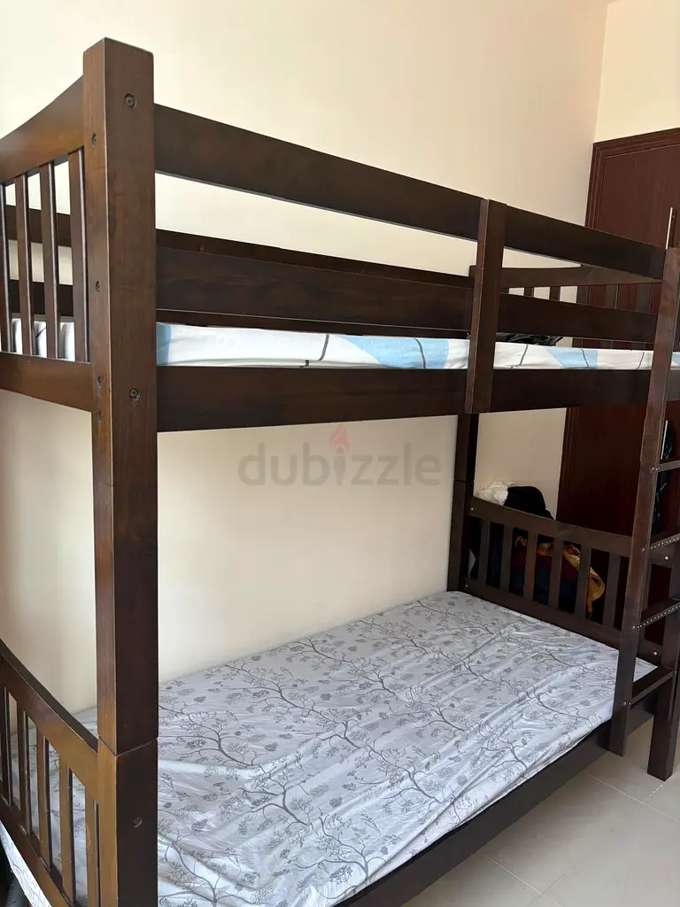 Bunk bed for sale with mattresses