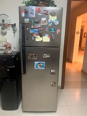 Whirlpool WTM 552 R SS Double Door Fridge, 450L FREE DELIVERY +WARRANTY