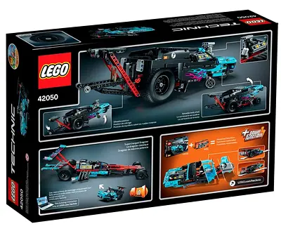 2 in 1 LEGO Technic Drag Racer