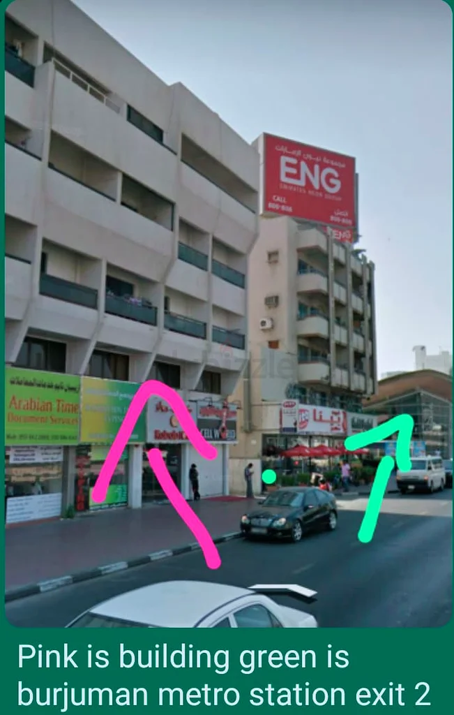 Apartment Ladies bed space burjuman exit 2 Dubai