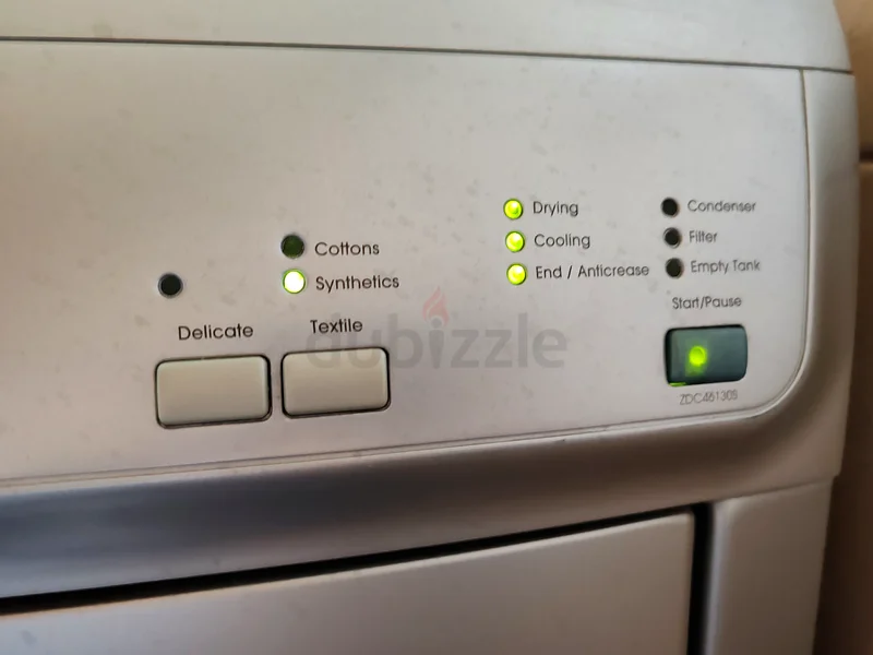 Electrolux ZANUSSI CONDENSER DRYER