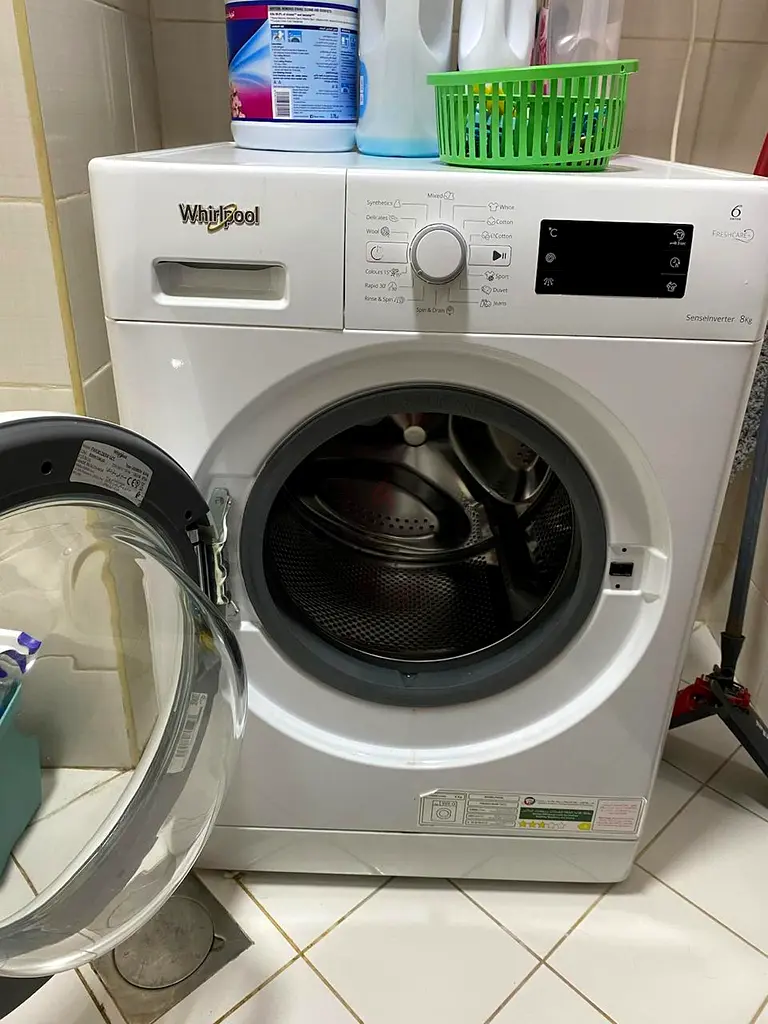 Whirlpool 8kg sense inverter washing machine