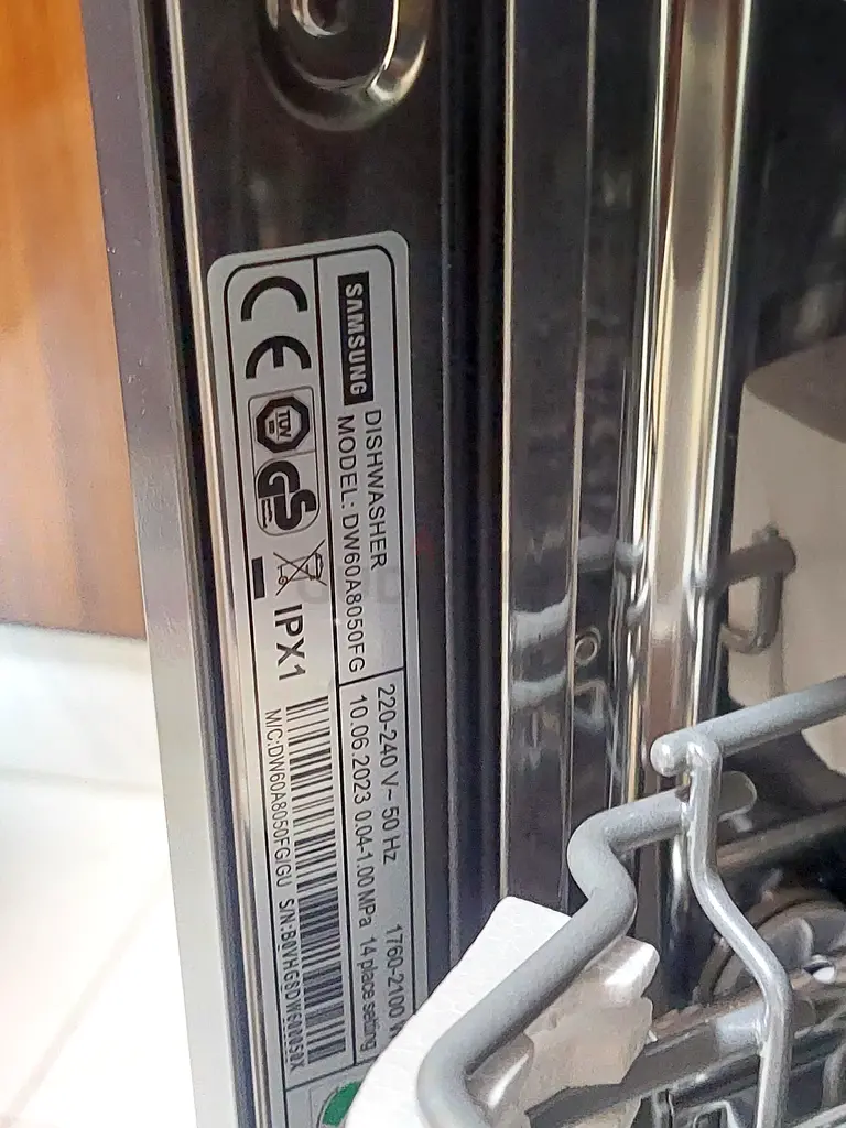 samsung dishwasher 3racks new latest model