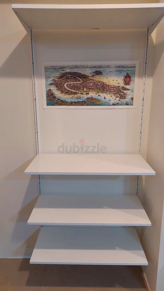 Boaxel shelving unit, wall mounted storage shelf, Ikea