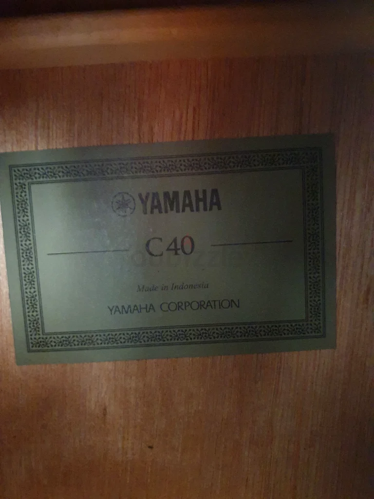 Yamaha C40 Guitar63201681330305111