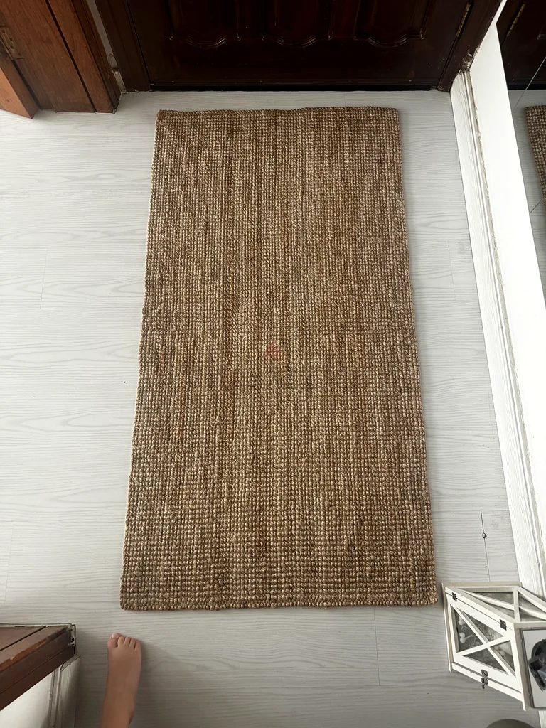Rug, flatwoven, natural, 80x150 cm63211907959298112