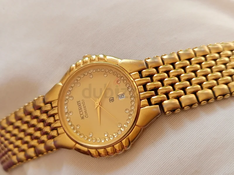 Swiss Gold Accurate Gold Plated Watches Price Swiss Original Gold