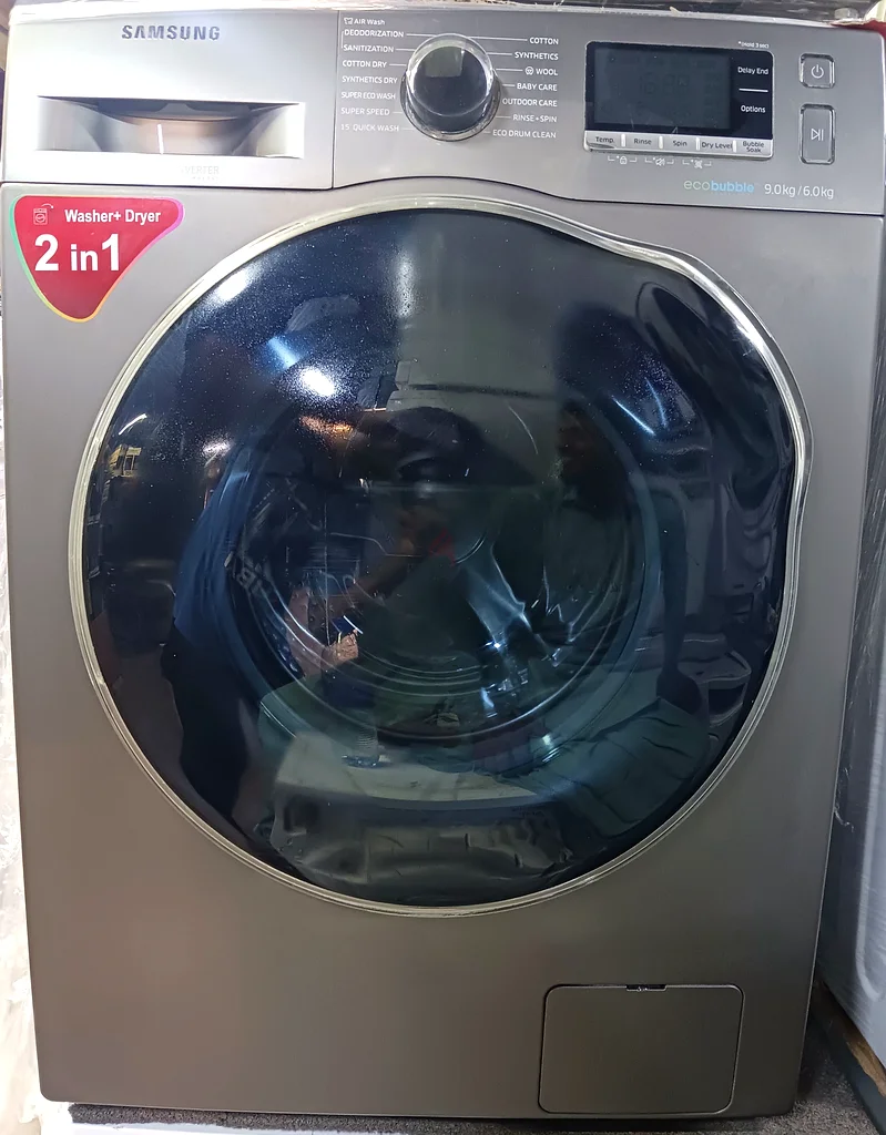 Samsung Washing Machine eco bubble combo 2in1 Washer Dryer 9/6 kg