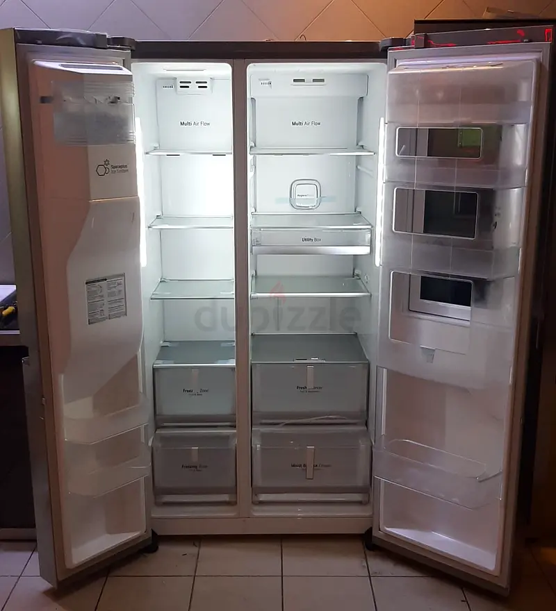 LG Latest Model Side by side fridge and freezer with ice maker water