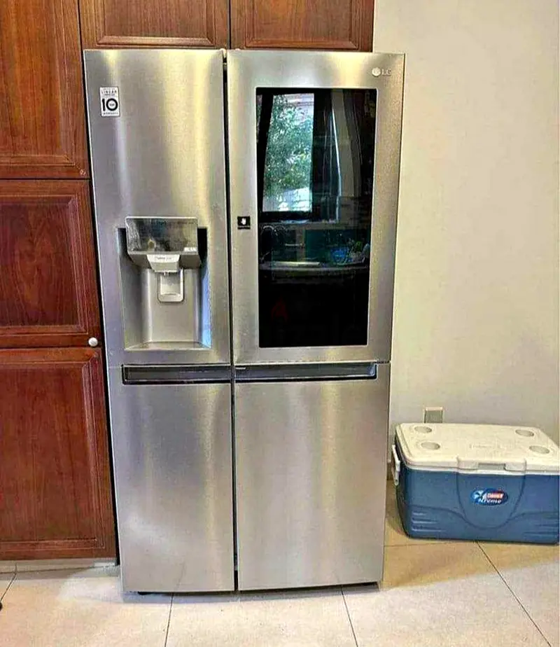 LG Latest Model Side by side fridge and freezer with ice maker water