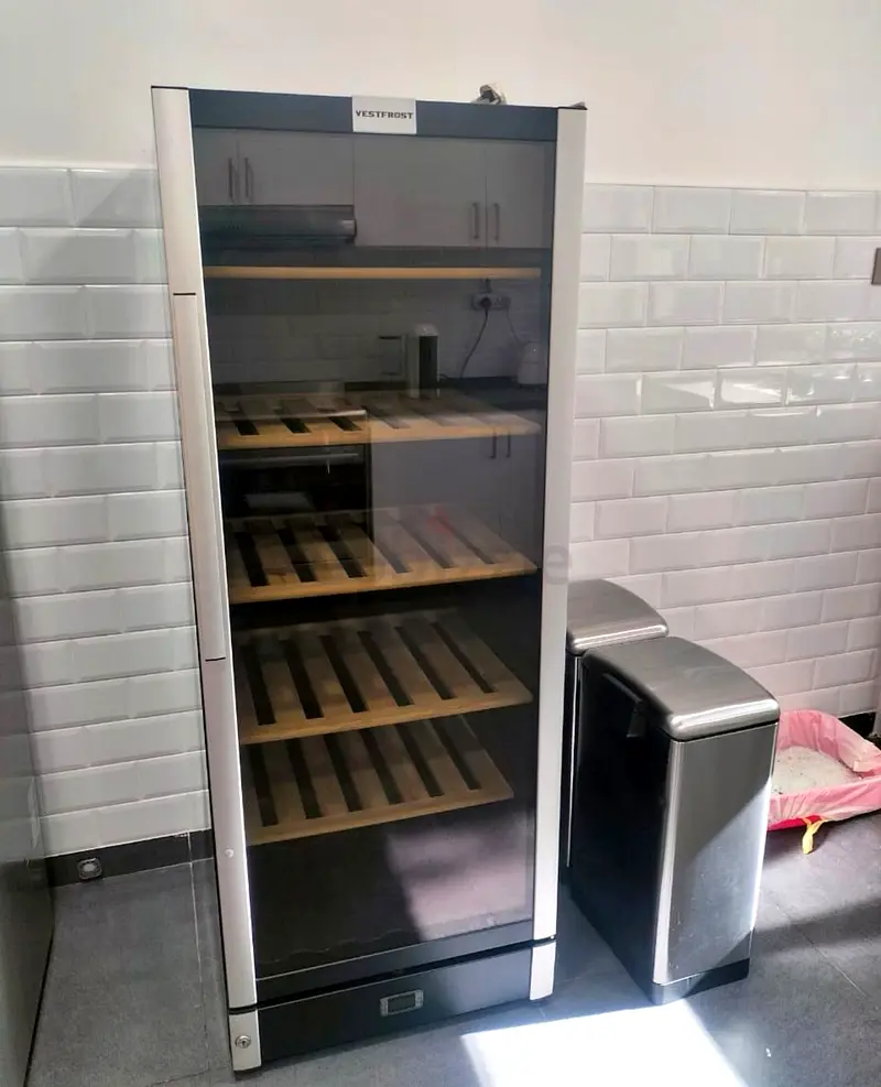 Vestfrost wine fridge for sale 2 temperature modes
