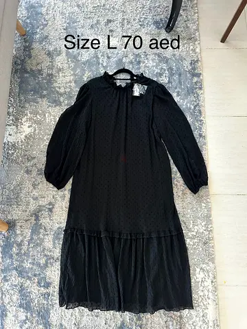 Primark black dress size L
